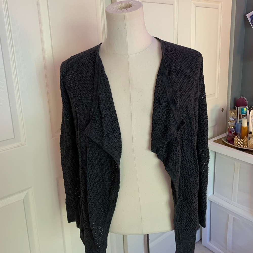 LOFT waterfall cardigan